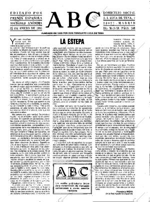 ABC MADRID 22-01-1995 página 3