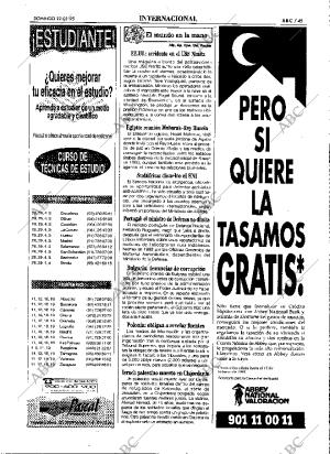 ABC MADRID 22-01-1995 página 45