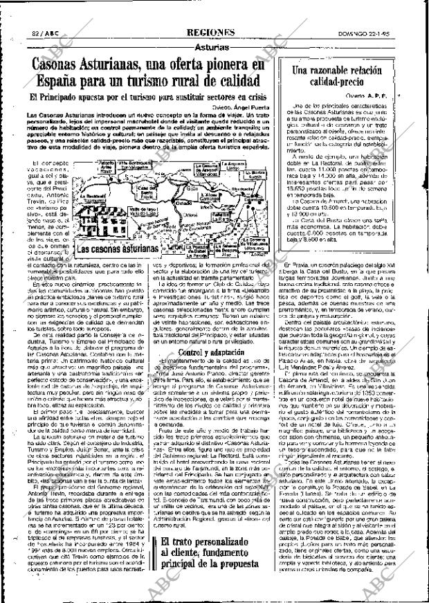 ABC MADRID 22-01-1995 página 82