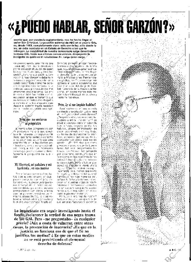 ABC SEVILLA 23-01-1995 página 11