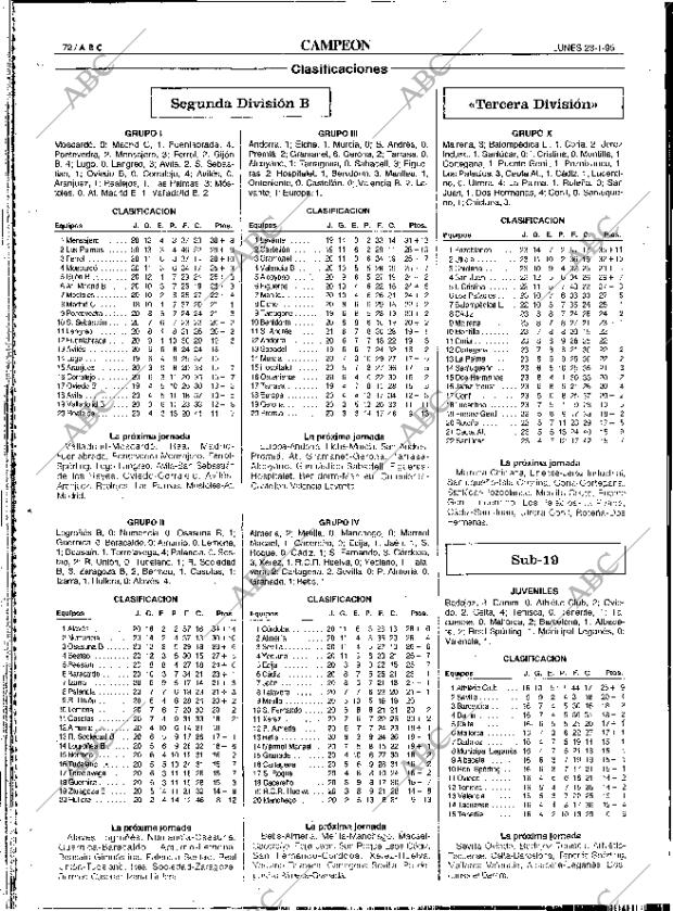 ABC SEVILLA 23-01-1995 página 72