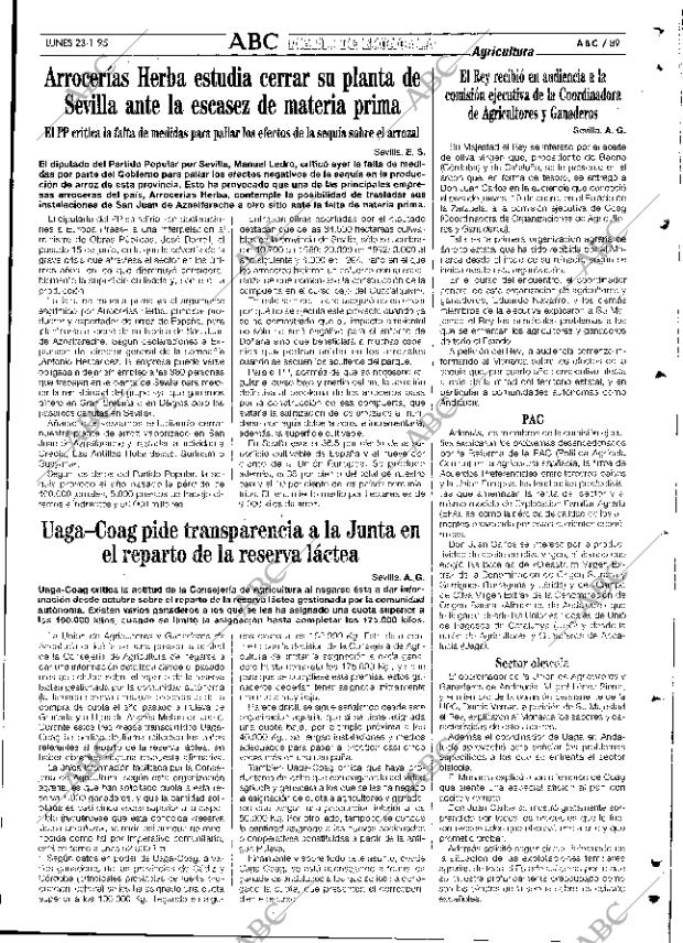ABC SEVILLA 23-01-1995 página 89