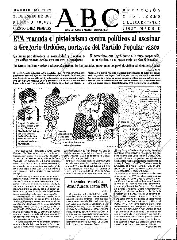 ABC MADRID 24-01-1995 página 15