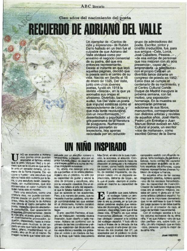 CULTURAL MADRID 27-01-1995 página 17