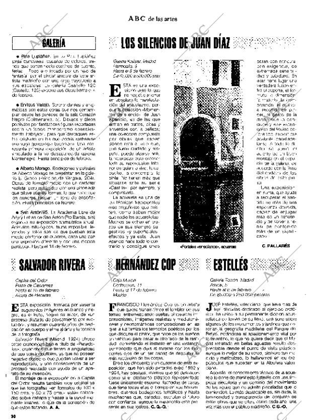 CULTURAL MADRID 27-01-1995 página 30