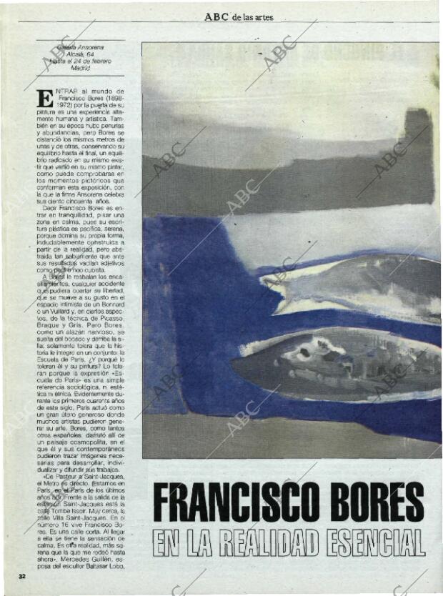 CULTURAL MADRID 27-01-1995 página 32