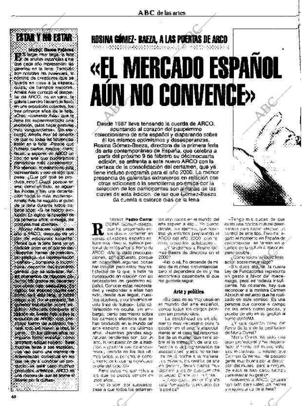 CULTURAL MADRID 27-01-1995 página 40