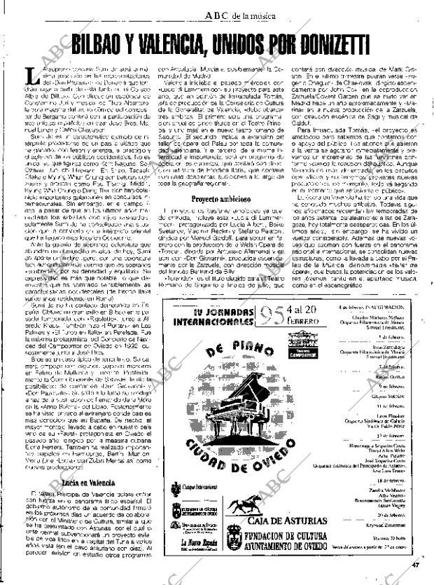 CULTURAL MADRID 27-01-1995 página 47