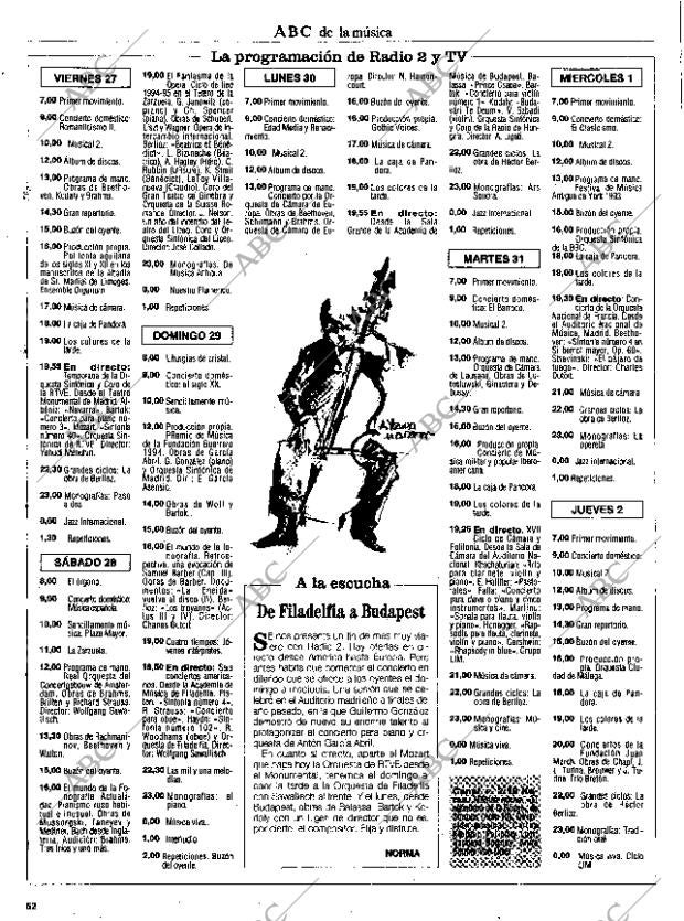 CULTURAL MADRID 27-01-1995 página 52