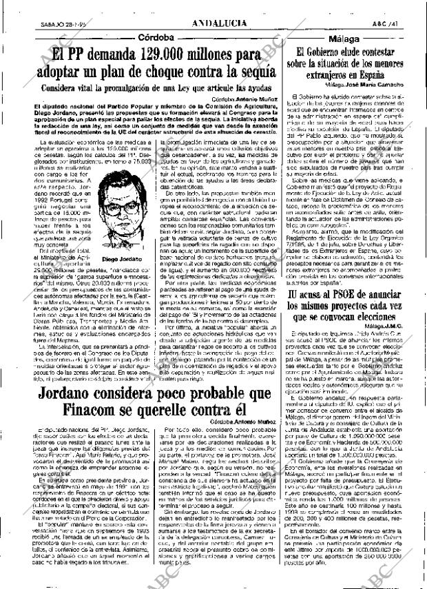 ABC SEVILLA 28-01-1995 página 41