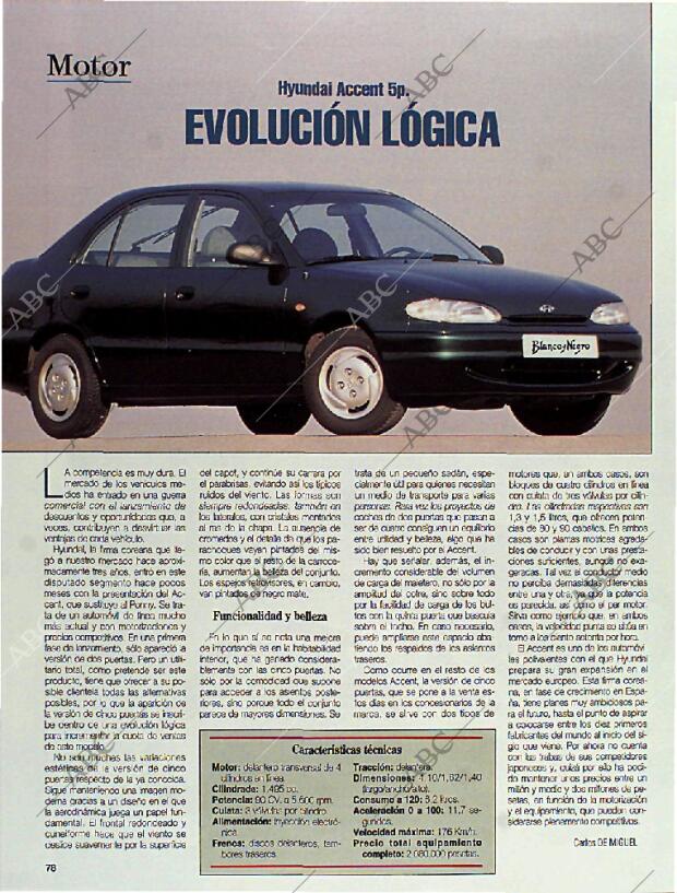 BLANCO Y NEGRO MADRID 29-01-1995 página 78