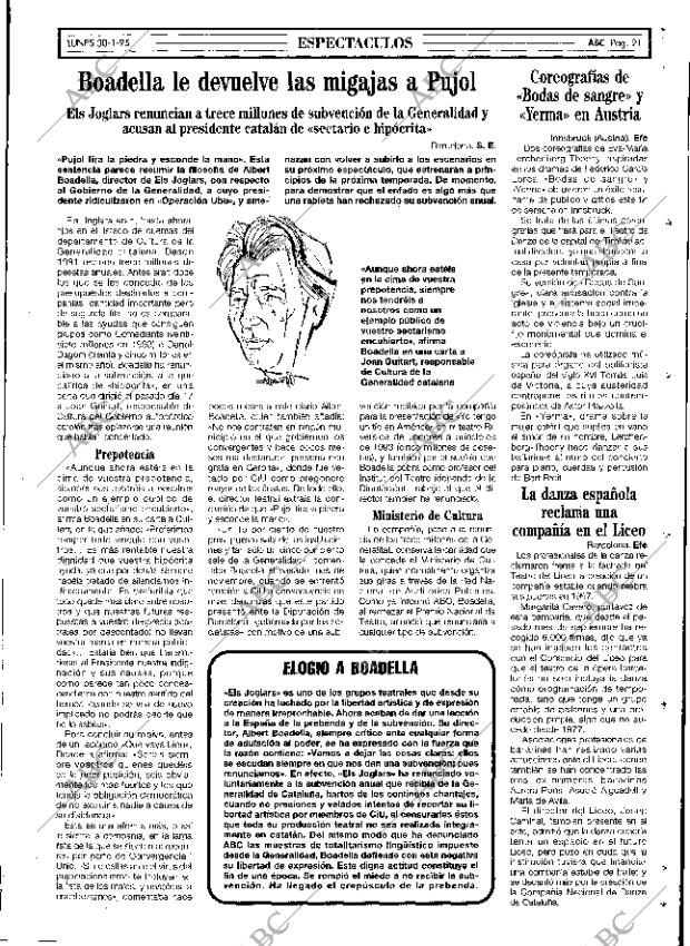 ABC SEVILLA 30-01-1995 página 91