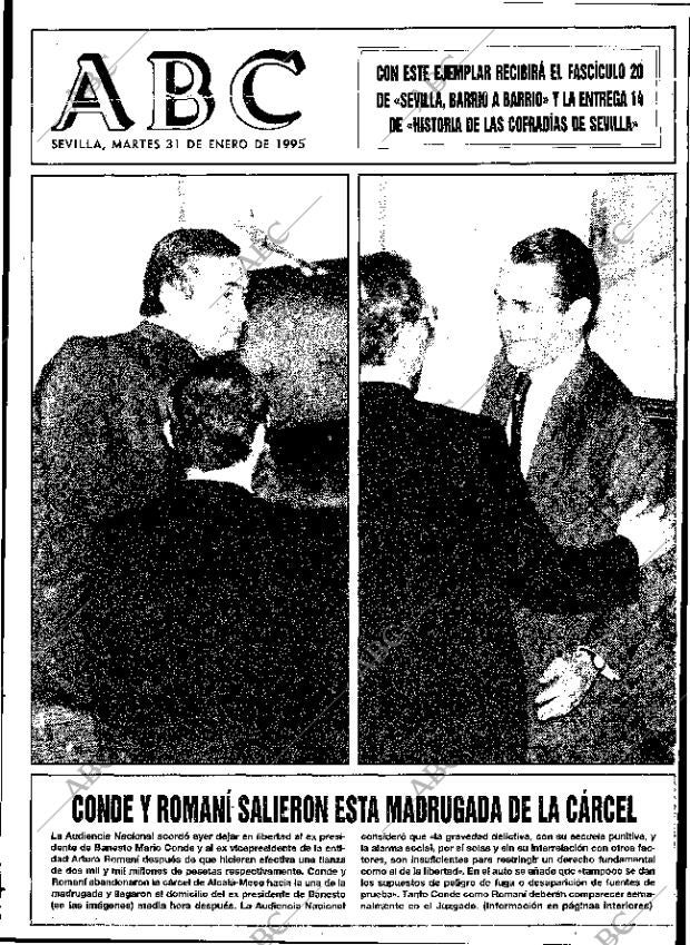 ABC SEVILLA 31-01-1995 página 1