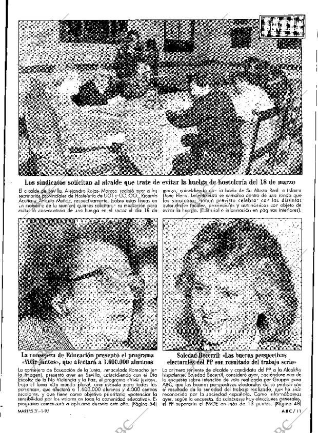 ABC SEVILLA 31-01-1995 página 11