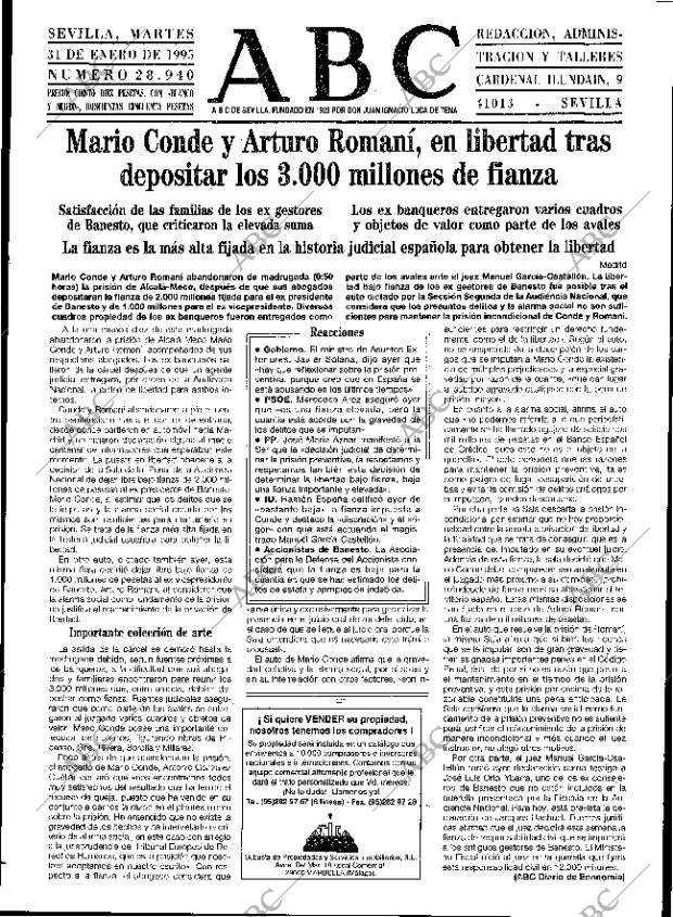 ABC SEVILLA 31-01-1995 página 17