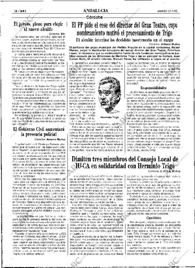 ABC SEVILLA 31-01-1995 página 38