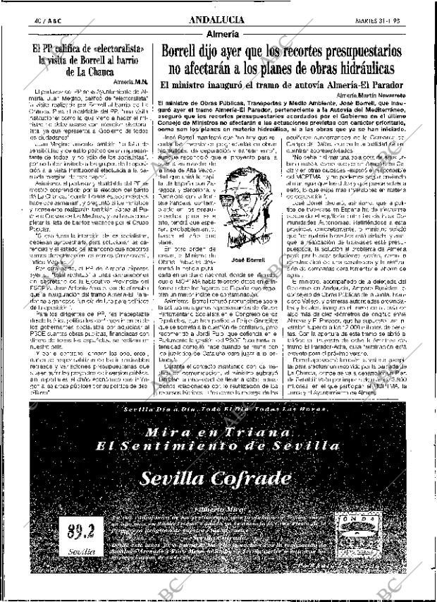 ABC SEVILLA 31-01-1995 página 40