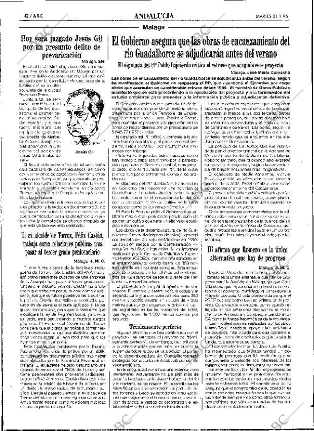 ABC SEVILLA 31-01-1995 página 42