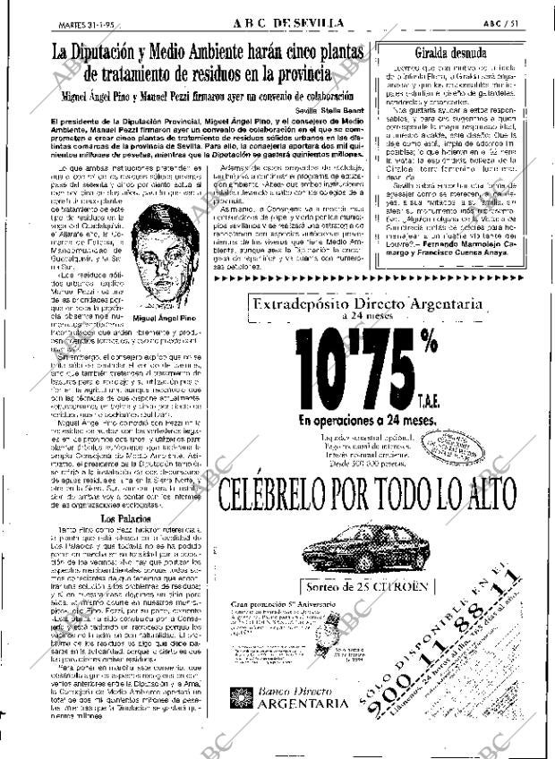 ABC SEVILLA 31-01-1995 página 51
