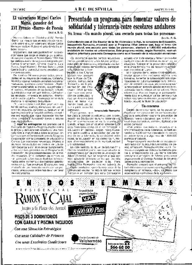ABC SEVILLA 31-01-1995 página 54