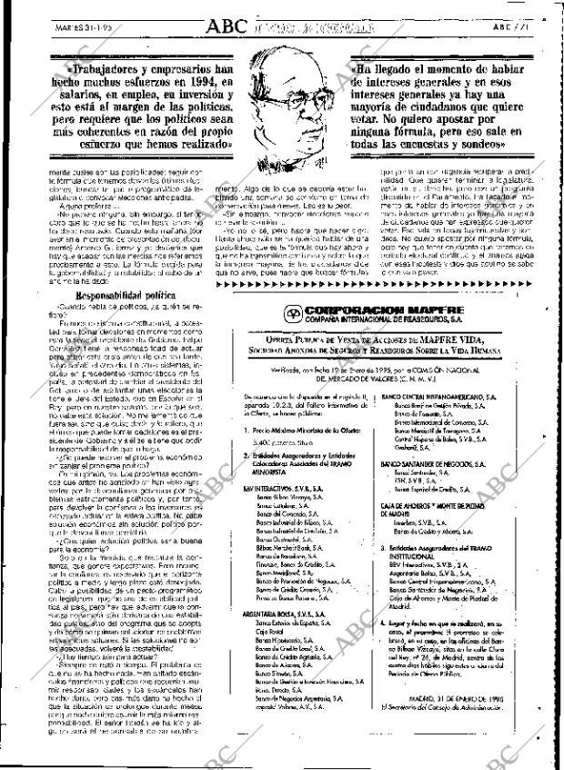 ABC SEVILLA 31-01-1995 página 71