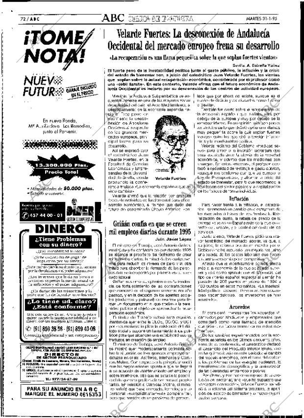 ABC SEVILLA 31-01-1995 página 72