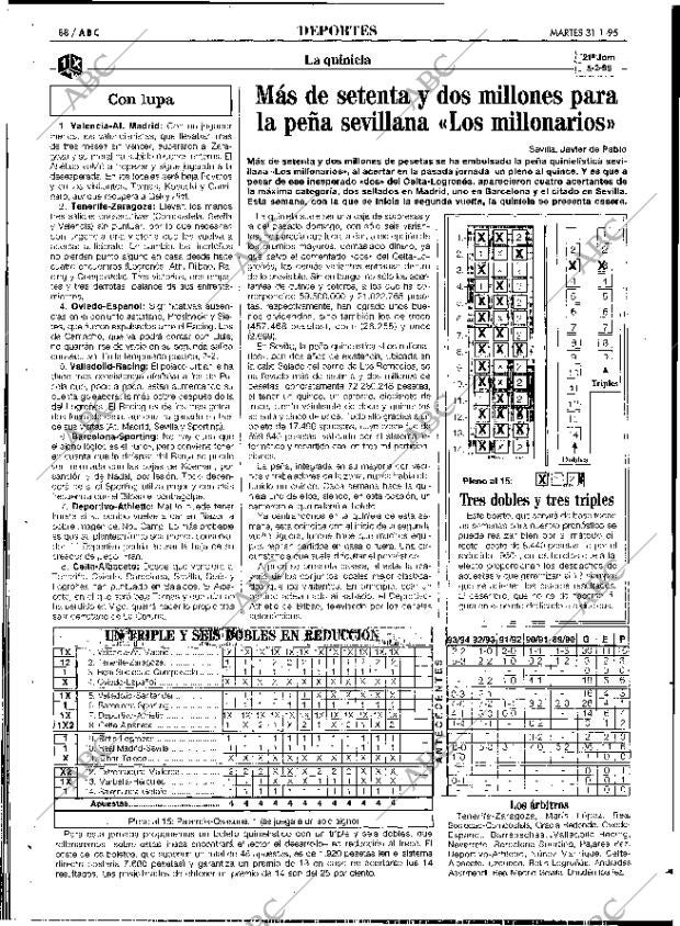 ABC SEVILLA 31-01-1995 página 88