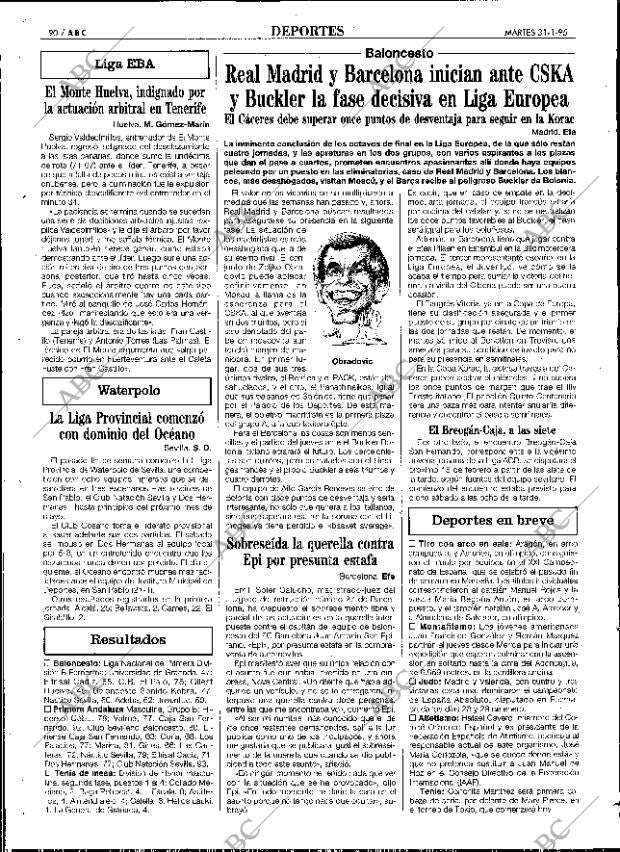 ABC SEVILLA 31-01-1995 página 90