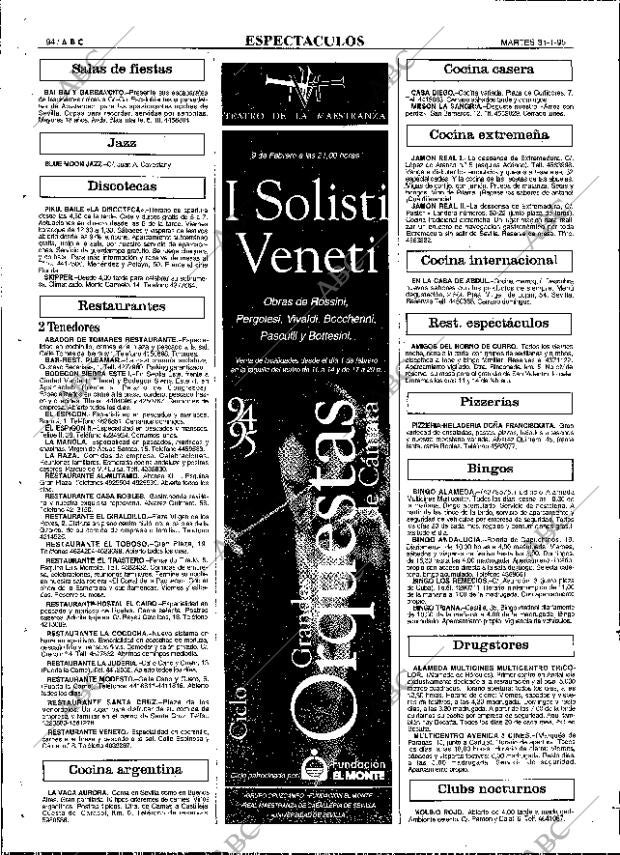 ABC SEVILLA 31-01-1995 página 94