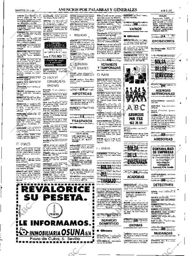 ABC SEVILLA 31-01-1995 página 97