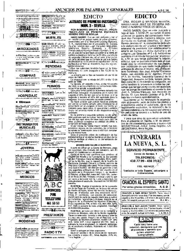 ABC SEVILLA 31-01-1995 página 99