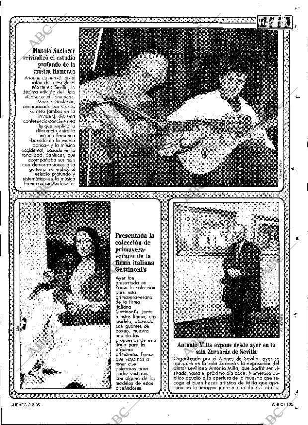ABC SEVILLA 02-02-1995 página 105