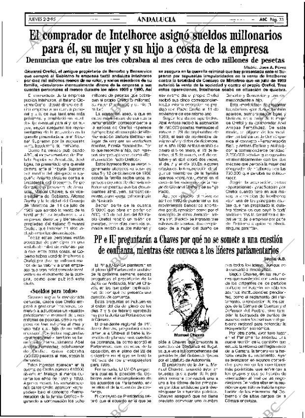 ABC SEVILLA 02-02-1995 página 33