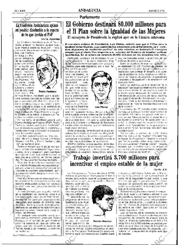 ABC SEVILLA 02-02-1995 página 34