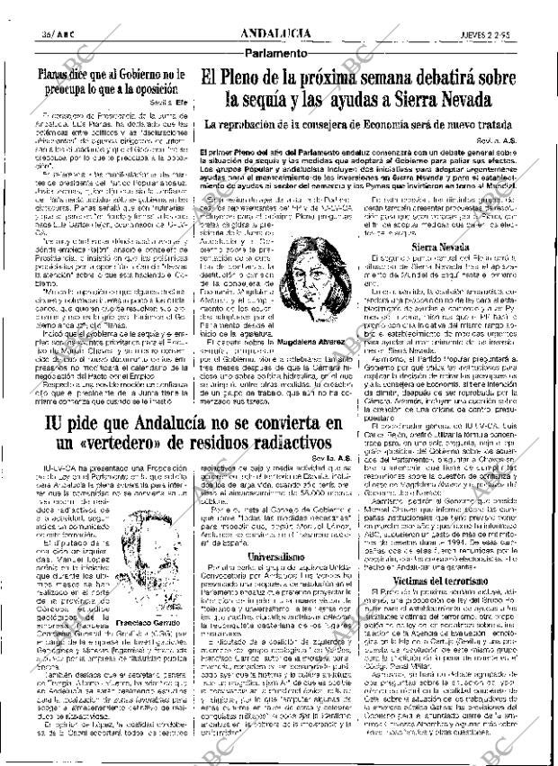 ABC SEVILLA 02-02-1995 página 36