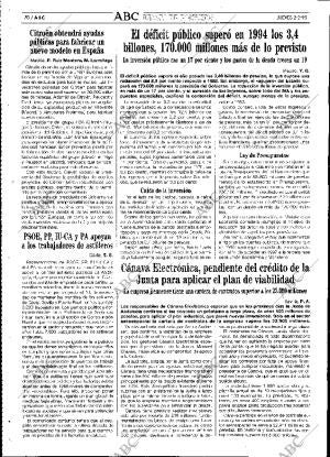 ABC SEVILLA 02-02-1995 página 70