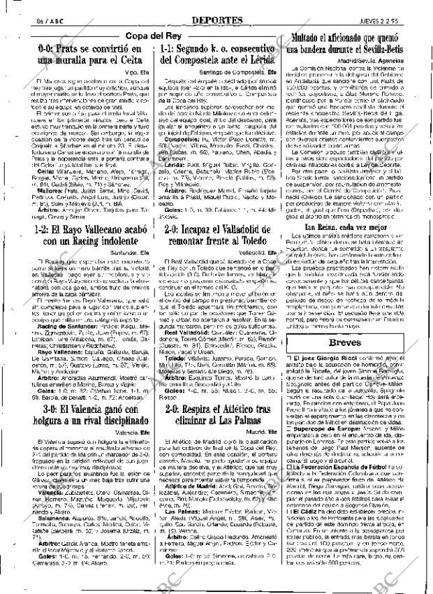 ABC SEVILLA 02-02-1995 página 86