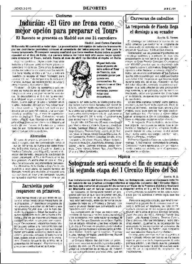 ABC SEVILLA 02-02-1995 página 89