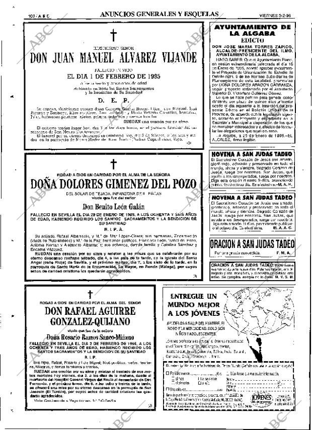 ABC SEVILLA 03-02-1995 página 100