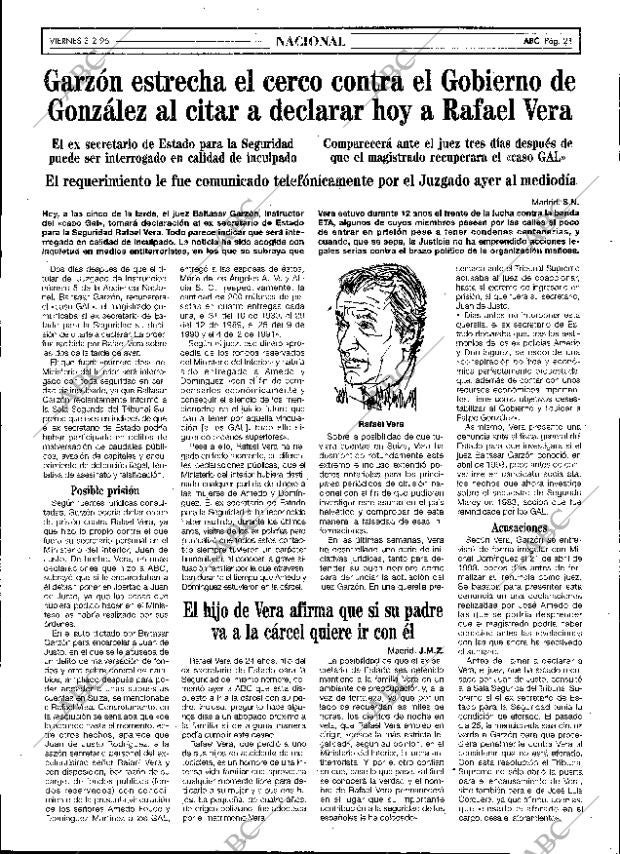 ABC SEVILLA 03-02-1995 página 21