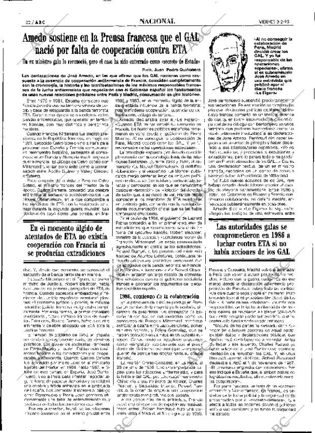 ABC SEVILLA 03-02-1995 página 22