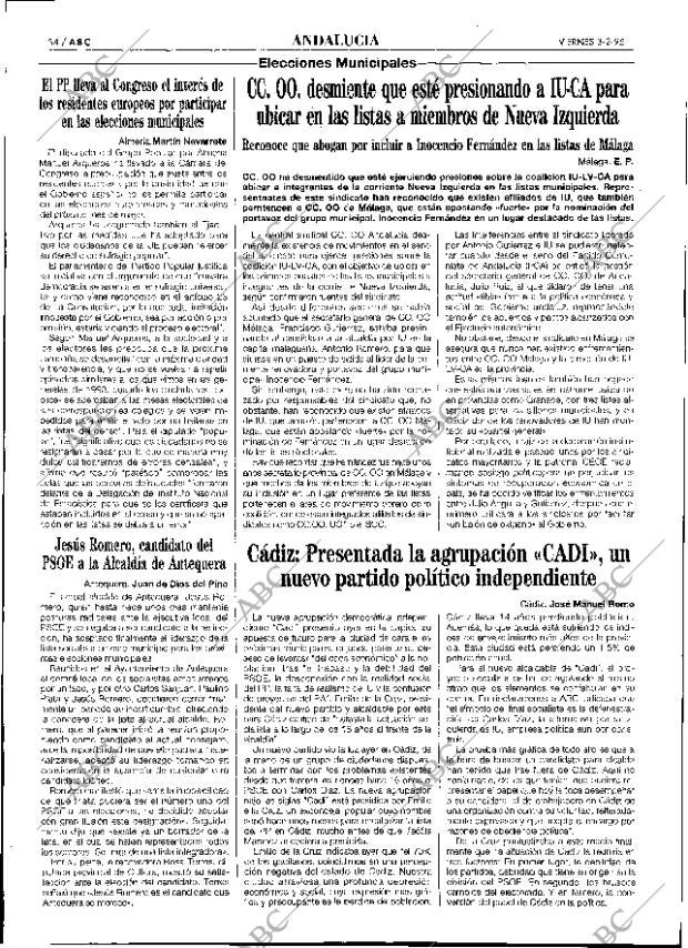 ABC SEVILLA 03-02-1995 página 34