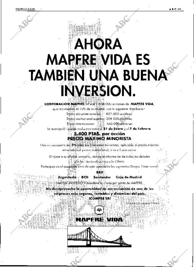 ABC SEVILLA 03-02-1995 página 43