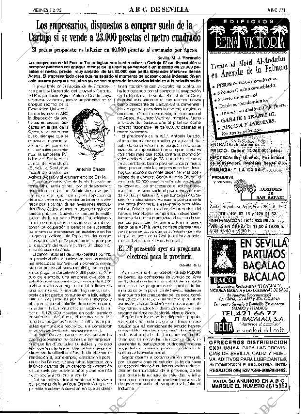 ABC SEVILLA 03-02-1995 página 51