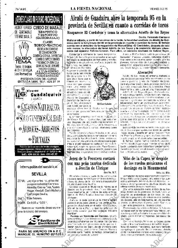 ABC SEVILLA 03-02-1995 página 76