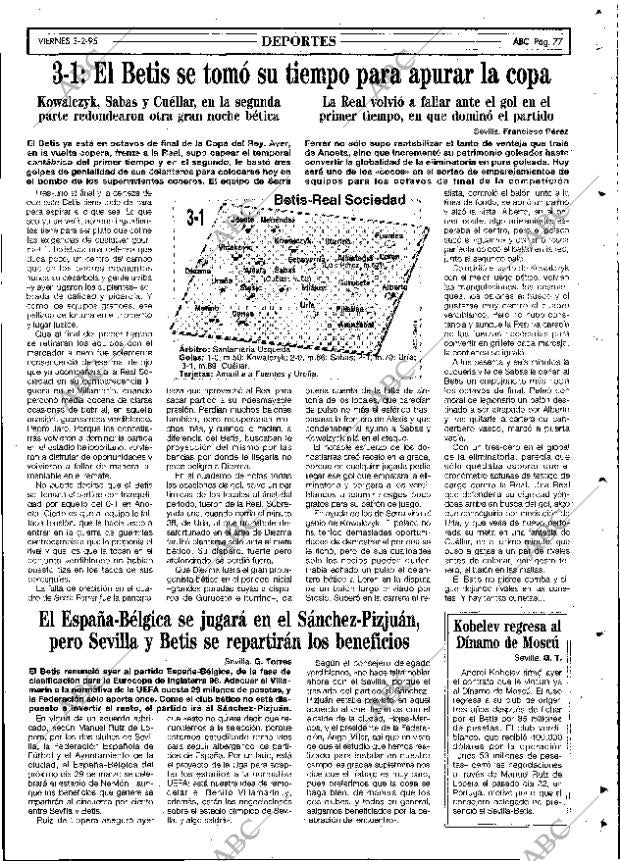 ABC SEVILLA 03-02-1995 página 77