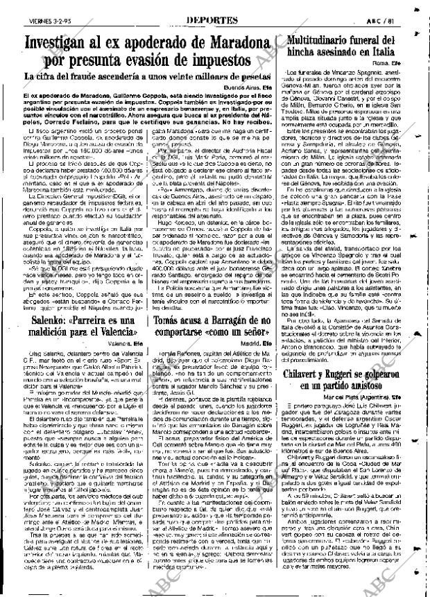 ABC SEVILLA 03-02-1995 página 81