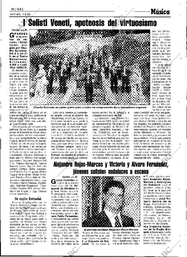 ABC SEVILLA 03-02-1995 página 89