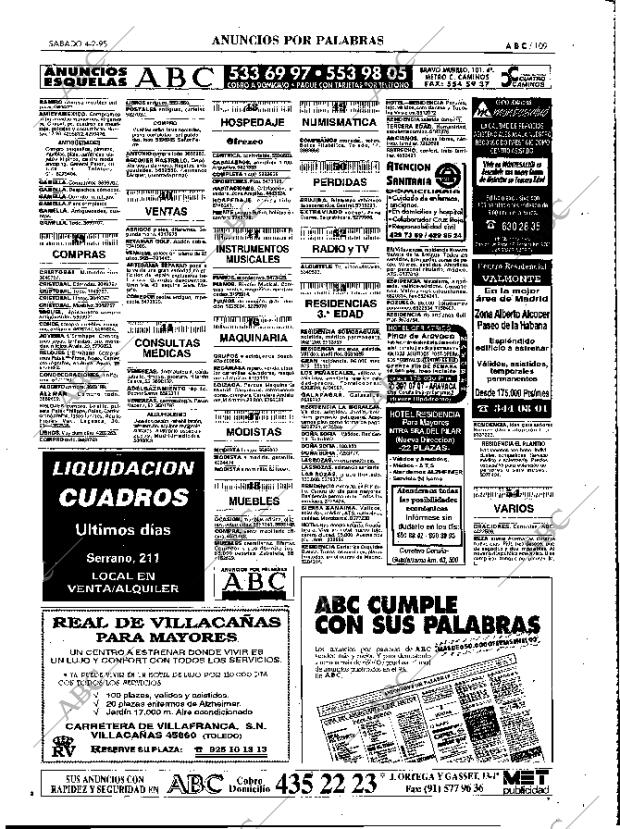 ABC MADRID 04-02-1995 página 109