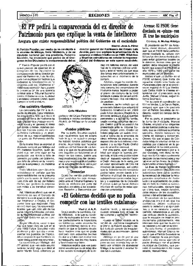 ABC MADRID 04-02-1995 página 49